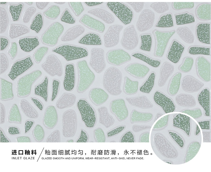 鵝卵石陽台小地磚_仿古磚