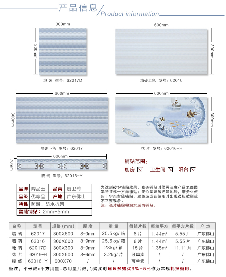 瓷片-62017D